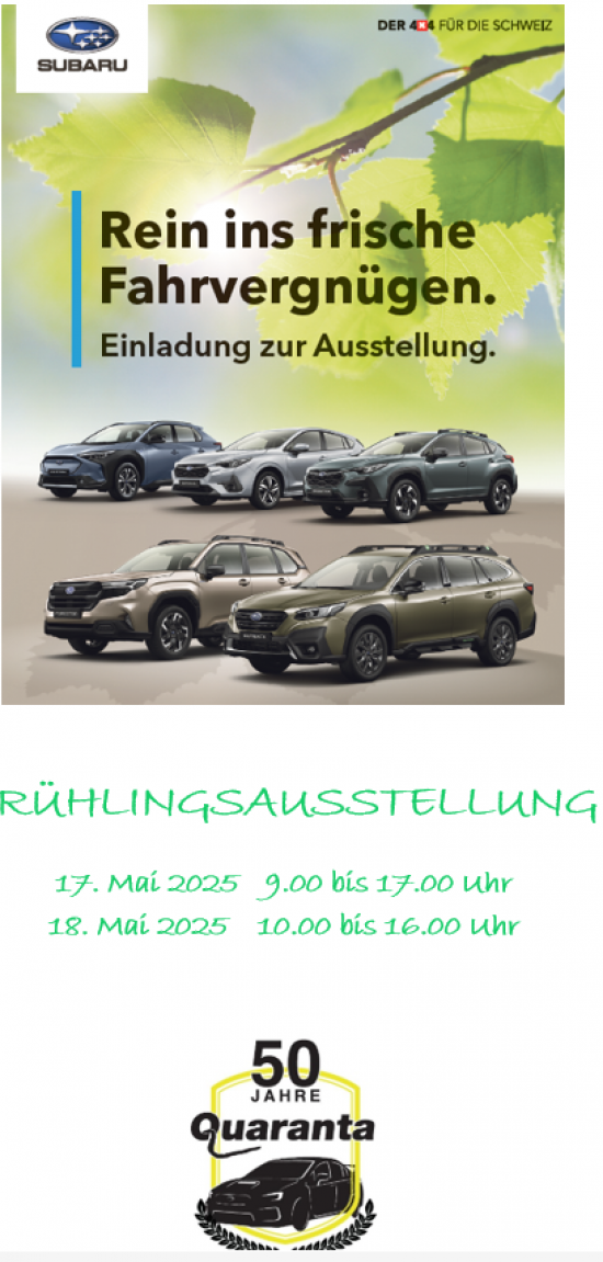 Frühlingsausstellung