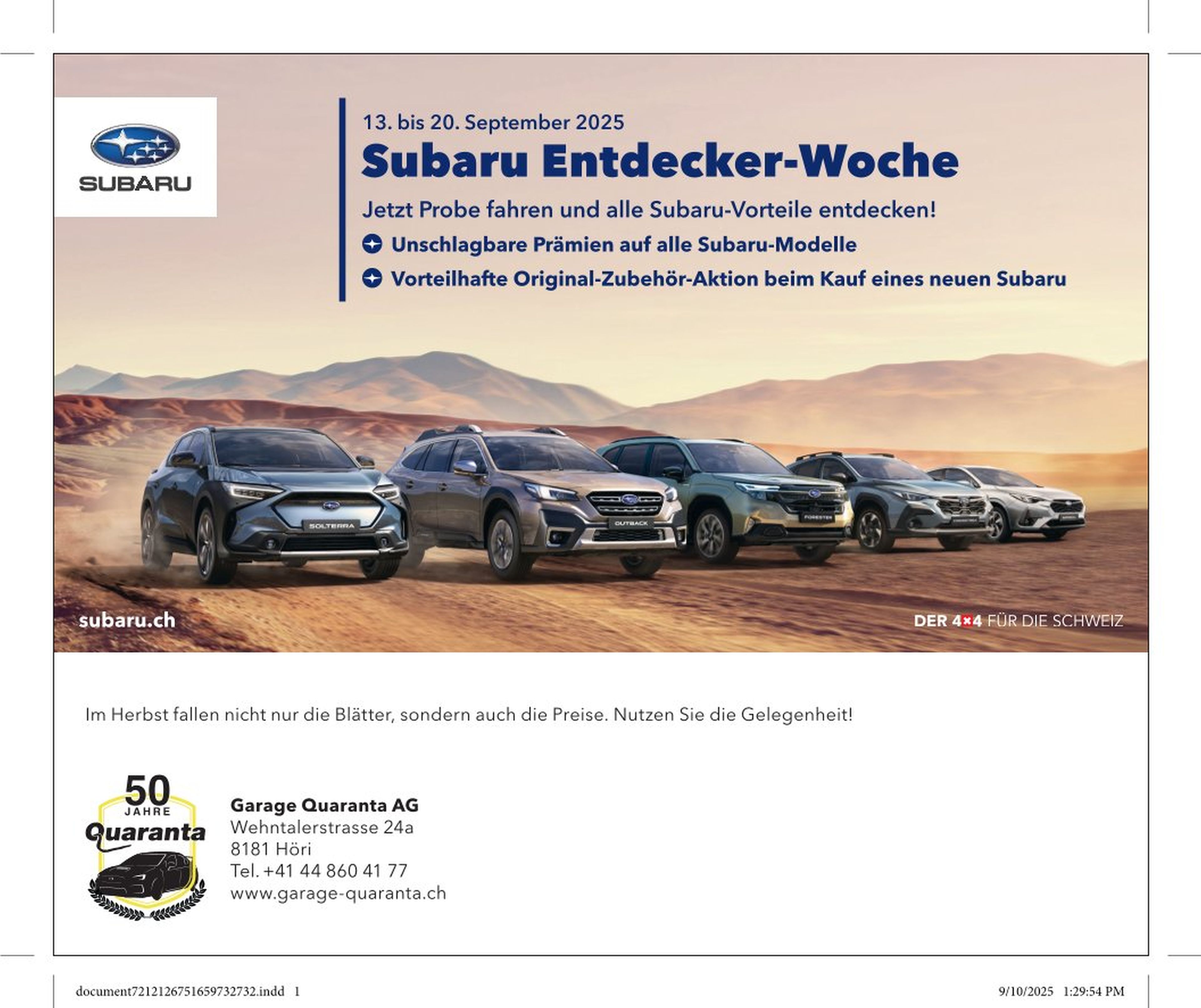 Entdecker-Woche